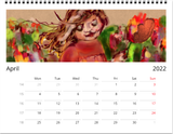 NEW Color By Fire 2022 Wall Calendar Deluxe - Art by Amanda Burr