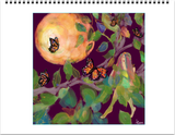 NEW Color By Fire 2022 Wall Calendar Deluxe - Art by Amanda Burr