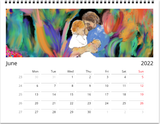 NEW Color By Fire 2022 Wall Calendar Deluxe - Art by Amanda Burr