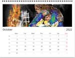 NEW Color By Fire 2022 Wall Calendar Deluxe - Art by Amanda Burr