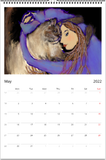 NEW Color By Fire 2022 Wall Calendar - Art by Amanda Burr