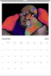 NEW Color By Fire 2022 Wall Calendar - Art by Amanda Burr