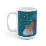 Blue Skyline - Ceramic Mug 15oz