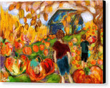 Pumpkin Love - Canvas Print