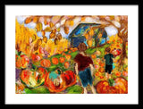 Pumpkin Love - Framed Print