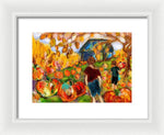 Pumpkin Love - Framed Print