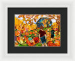 Pumpkin Love - Framed Print