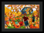 Pumpkin Love - Framed Print