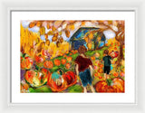 Pumpkin Love - Framed Print