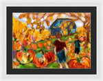 Pumpkin Love - Framed Print