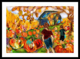 Pumpkin Love - Framed Print