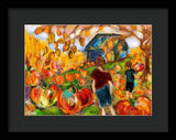 Pumpkin Love - Framed Print