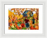 Pumpkin Love - Framed Print