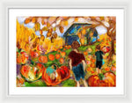 Pumpkin Love - Framed Print