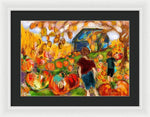 Pumpkin Love - Framed Print