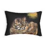 Sun Cat - Spun Polyester Lumbar Pillow