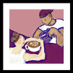 Barista Love - Framed Print