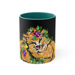 Flower Cat - 11oz Accent Mug