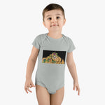 Flower Cat - Baby Short Sleeve Onesie®