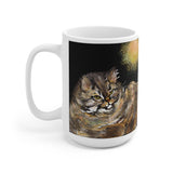 Sun Cat - Ceramic Mug 15oz