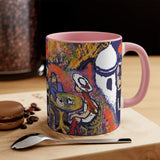 Paris Café Multiple Colors 11oz Accent Mug