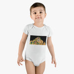 Flower Cat - Baby Short Sleeve Onesie®