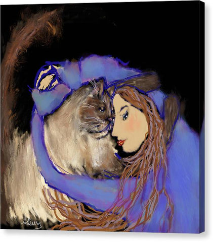 Cat Love - Canvas Print