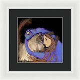 Cat Love - Framed Print