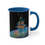 Butterfly in Space - Accent Coffee Mug, 11oz