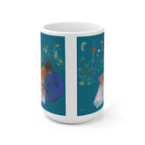 Blue Skyline - Ceramic Mug 15oz