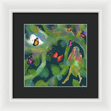 Colorful Butterflies - Framed Print