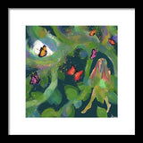 Colorful Butterflies - Framed Print