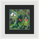 Colorful Butterflies - Framed Print