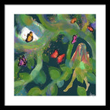 Colorful Butterflies - Framed Print