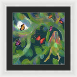 Colorful Butterflies - Framed Print