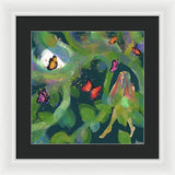 Colorful Butterflies - Framed Print