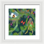Colorful Butterflies - Framed Print