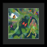 Colorful Butterflies - Framed Print