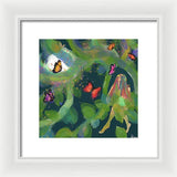 Colorful Butterflies - Framed Print