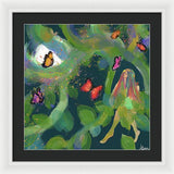 Colorful Butterflies - Framed Print