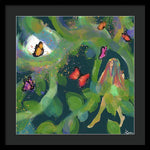 Colorful Butterflies - Framed Print