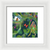 Colorful Butterflies - Framed Print