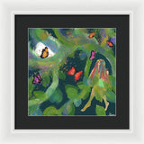 Colorful Butterflies - Framed Print