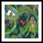 Colorful Butterflies - Framed Print