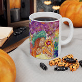 Flowers Ceramic Mug 11oz