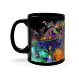 Fishing Trip - Black Coffee Mug, 11oz