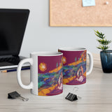 Yoga Ceramic Mug 11oz