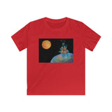 Space Butterfly - Kids Softstyle Tee