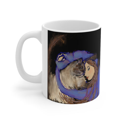 Cat Love - Ceramic Mug 11oz