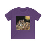 Sun Cat - Kids Softstyle Tee